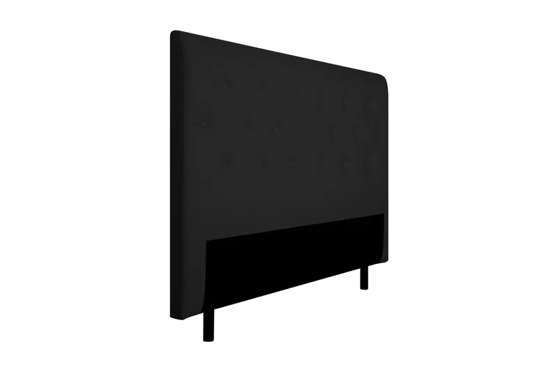 Sängynpääty Barkarö 140, Tummanharmaa