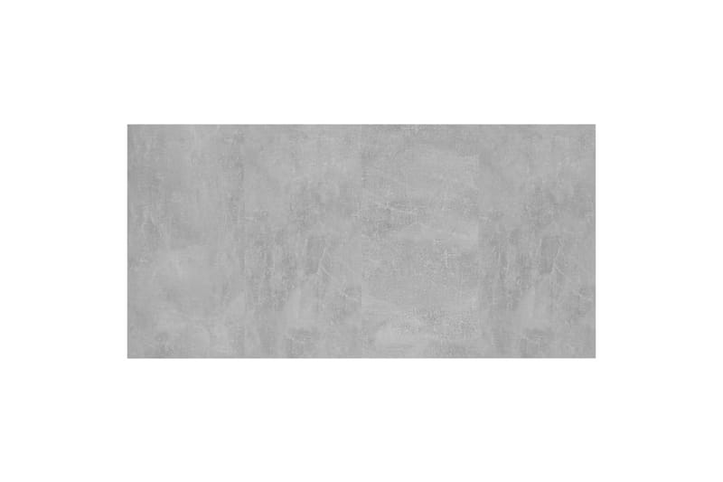 Sängynpääty betoninharmaa 160x1,5x80 cm tekninen puu - Harmaa - Huonekalut - Sänky - Sängyn lisävarusteet & sängynpäädyt - Sängynpääty
