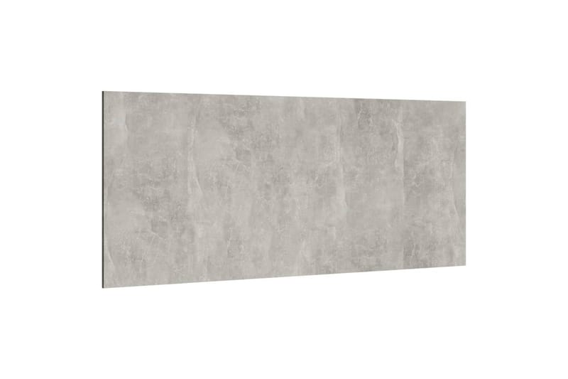 Sängynpääty betoninharmaa 200x1,5x80 cm tekninen puu - Harmaa - Huonekalut - Sänky - Sängyn lisävarusteet & sängynpäädyt - Sängynpääty