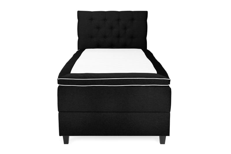 Sängynpääty Boxford 105 cm - Musta - Huonekalut - Sänky - Sängyn lisävarusteet & sängynpäädyt - Sängynpääty