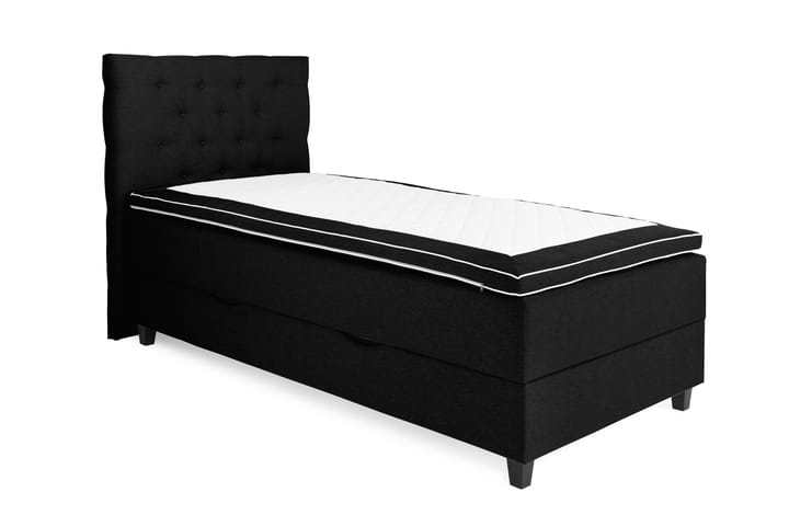 Sängynpääty Boxford 105 cm - Musta - Sängynpääty