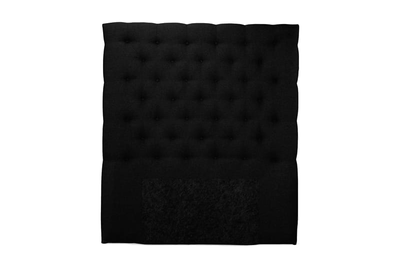Sängynpääty Boxford 140 cm Korkea - Musta - Huonekalut - Sänky - Sängyn lisävarusteet & sängynpäädyt - Sängynpääty