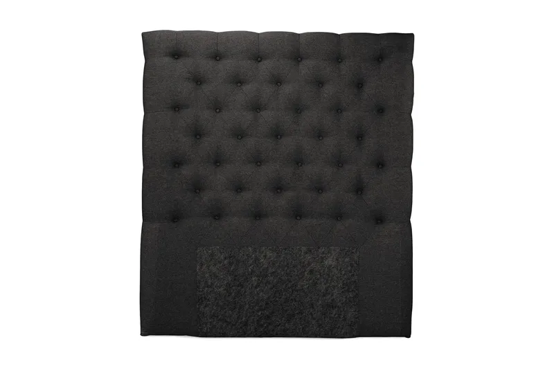 Sängynpääty Boxford 140 cm Korkea, Tummanharmaa