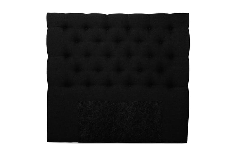 Sängynpääty Boxford 140 cm - Musta - Huonekalut - Sänky - Sängyn lisävarusteet & sängynpäädyt - Sängynpääty