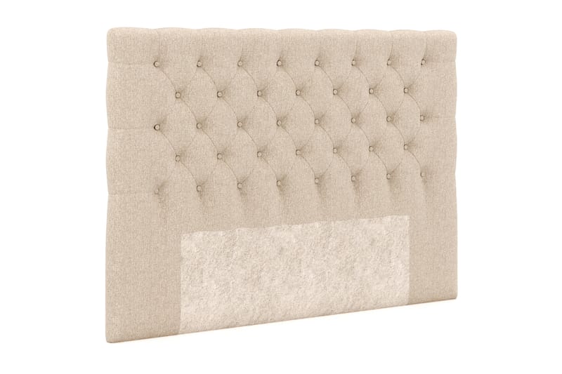 Sängynpääty Boxford 160 cm - Beige - Sängynpääty