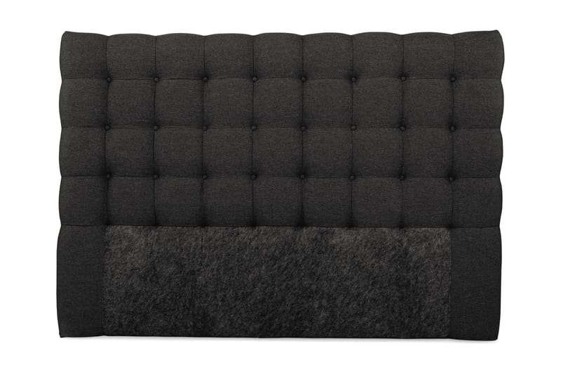 Sängynpääty Boxford 180 cm Napit - Tummanharmaa - Huonekalut - Sänky - Sängyn lisävarusteet & sängynpäädyt - Sängynpääty