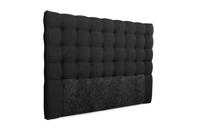 Sängynpääty Boxford 180 cm Napit - Tummanharmaa - Huonekalut - Sänky - Sängyn lisävarusteet & sängynpäädyt - Sängynpääty