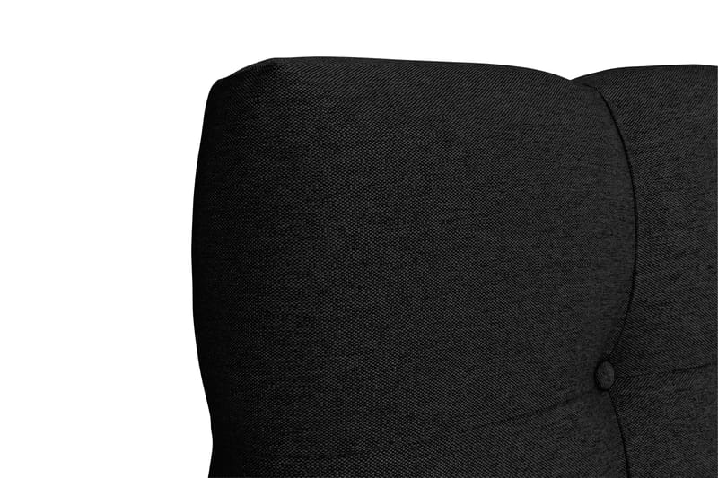 Sängynpääty Boxford 80 cm Napit - Musta - Huonekalut - Sänky - Sängyn lisävarusteet & sängynpäädyt - Sängynpääty