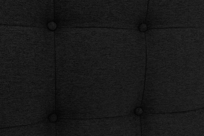 Sängynpääty Boxford 80 cm Napit - Musta - Huonekalut - Sänky - Sängyn lisävarusteet & sängynpäädyt - Sängynpääty