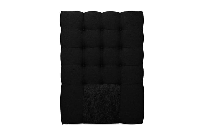 Sängynpääty Boxford 80 cm Napit - Musta - Huonekalut - Sänky - Sängyn lisävarusteet & sängynpäädyt - Sängynpääty
