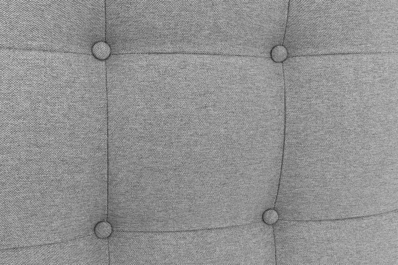 Sängynpääty Boxford 80 cm Napit - Vaaleanharmaa - Huonekalut - Sänky - Sängyn lisävarusteet & sängynpäädyt - Sängynpääty