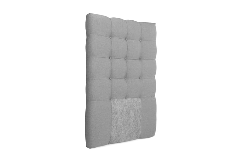 Sängynpääty Boxford 80 cm Napit - Vaaleanharmaa - Huonekalut - Sänky - Sängyn lisävarusteet & sängynpäädyt - Sängynpääty