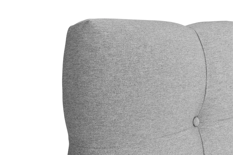 Sängynpääty Boxford 80 cm Napit - Vaaleanharmaa - Huonekalut - Sänky - Sängyn lisävarusteet & sängynpäädyt - Sängynpääty