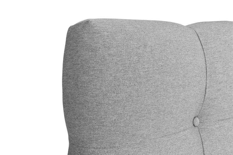 Sängynpääty Boxford 80 cm Napit - Vaaleanharmaa - Huonekalut - Sänky - Sängyn lisävarusteet & sängynpäädyt - Sängynpääty