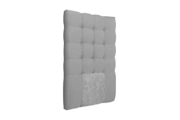 Sängynpääty Boxford 80 cm Napit - Vaaleanharmaa - Huonekalut - Sänky - Sängyn lisävarusteet & sängynpäädyt - Sängynpääty
