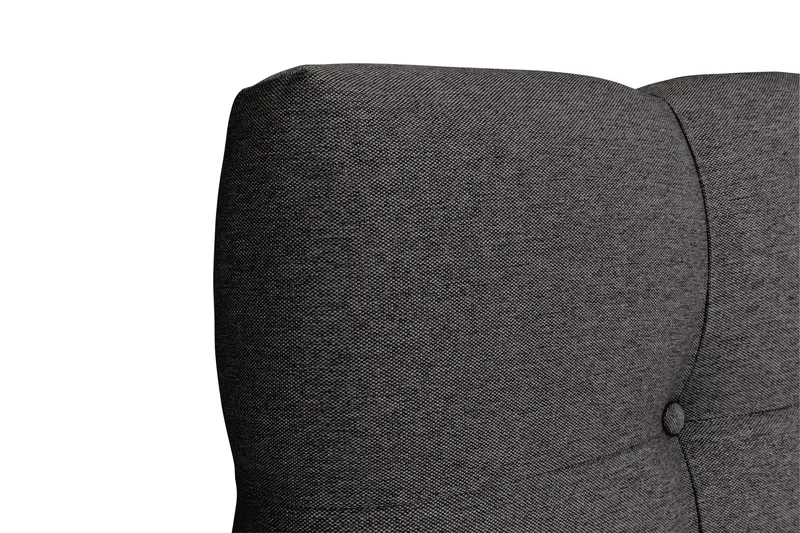 Sängynpääty Boxford 90 cm Napit - Tummanharmaa - Huonekalut - Sänky - Sängyn lisävarusteet & sängynpäädyt - Sängynpääty