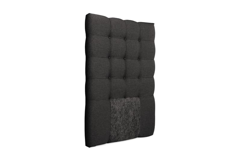 Sängynpääty Boxford 90 cm Napit - Tummanharmaa - Huonekalut - Sänky - Sängyn lisävarusteet & sängynpäädyt - Sängynpääty
