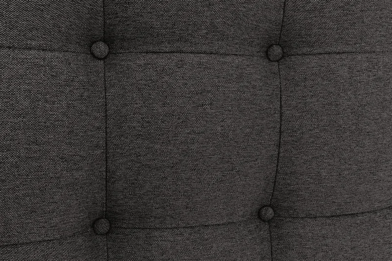 Sängynpääty Boxford 90 cm Napit - Tummanharmaa - Huonekalut - Sänky - Sängyn lisävarusteet & sängynpäädyt - Sängynpääty