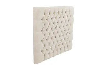 Sängynpääty Celine 105 cm Sametti - Beige - Huonekalut - Sänky - Sängyn lisävarusteet & sängynpäädyt - Sängynpääty