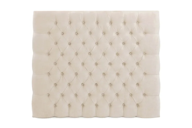 Sängynpääty Celine 105 cm Sametti - Beige - Huonekalut - Sänky - Sängyn lisävarusteet & sängynpäädyt - Sängynpääty