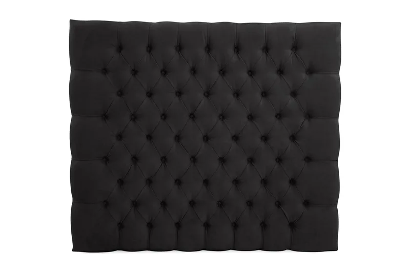 Sängynpääty Celine 105 cm Sametti, Musta