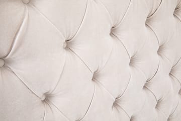 Sängynpääty Celine 120 cm Sametti - Beige - Huonekalut - Sänky - Sängyn lisävarusteet & sängynpäädyt - Sängynpääty