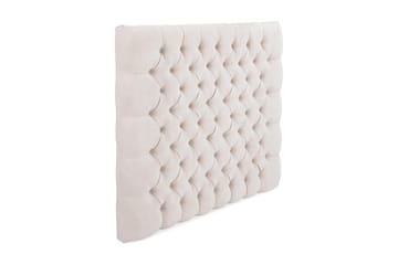 Sängynpääty Celine 120 cm Sametti - Beige - Huonekalut - Sänky - Sängyn lisävarusteet & sängynpäädyt - Sängynpääty