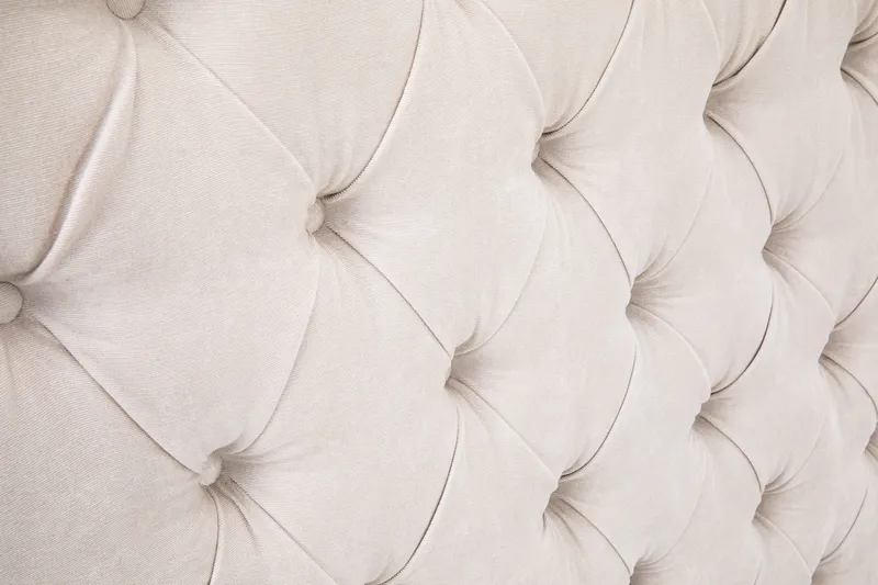 Sängynpääty Celine 140 cm Sametti - Beige - Huonekalut - Sänky - Sängyn lisävarusteet & sängynpäädyt - Sängynpääty