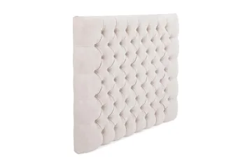 Sängynpääty Celine 140 cm Sametti - Beige - Huonekalut - Sänky - Sängyn lisävarusteet & sängynpäädyt - Sängynpääty