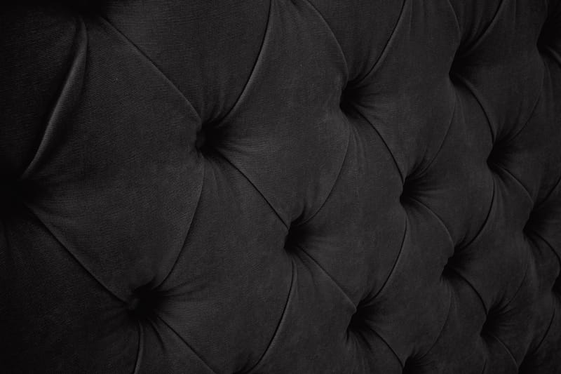 Sängynpääty Celine 160 cm Sametti - Musta - Huonekalut - Sänky - Sängyn lisävarusteet & sängynpäädyt - Sängynpääty