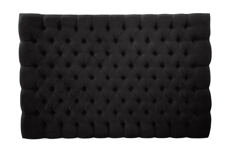 Sängynpääty Celine 160 cm Sametti, Musta