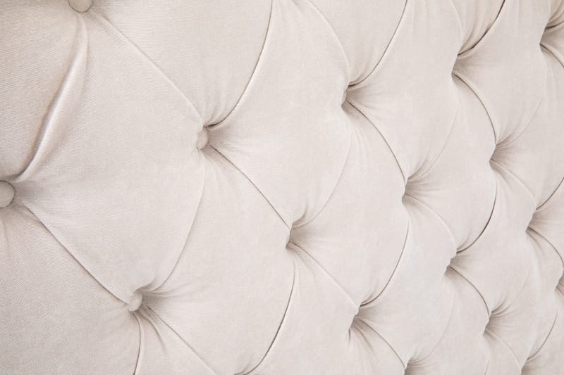 Sängynpääty Celine 180 cm Sametti - Beige - Huonekalut - Sänky - Sängyn lisävarusteet & sängynpäädyt - Sängynpääty