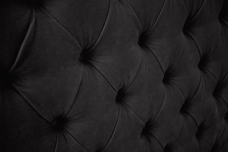 Sängynpääty Celine 180 cm Sametti - Musta - Huonekalut - Sänky - Sängyn lisävarusteet & sängynpäädyt - Sängynpääty