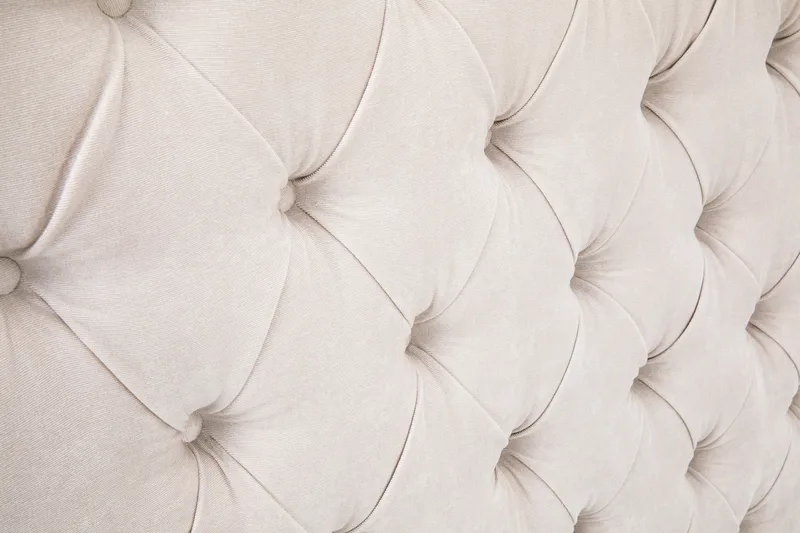 Sängynpääty Celine 210 cm Sametti - Beige - Huonekalut - Sänky - Sängyn lisävarusteet & sängynpäädyt - Sängynpääty