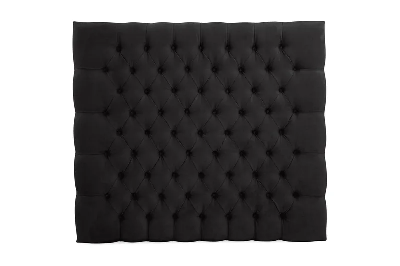 Sängynpääty Celine 80 cm Sametti, Musta