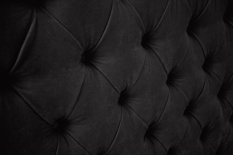 Sängynpääty Celine 80 cm Sametti - Musta - Huonekalut - Sänky - Sängyn lisävarusteet & sängynpäädyt - Sängynpääty