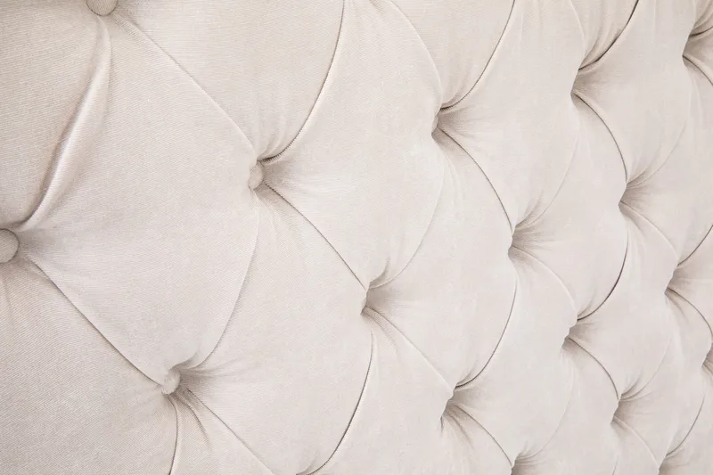 Sängynpääty Celine 90 cm Sametti - Beige - Huonekalut - Sänky - Sängyn lisävarusteet & sängynpäädyt - Sängynpääty