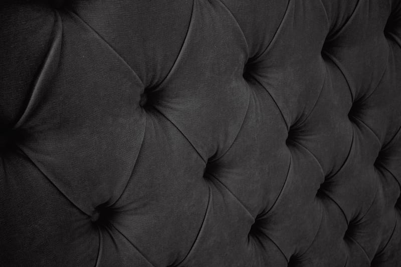 Sängynpääty Celine 90 cm Sametti - Musta - Huonekalut - Sänky - Sängyn lisävarusteet & sängynpäädyt - Sängynpääty