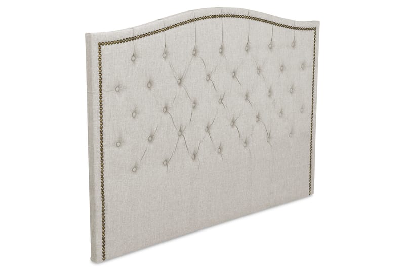 Sängynpääty Cesaro 165 cm Topattu - Beige - Huonekalut - Sänky - Sängyn lisävarusteet & sängynpäädyt - Sängynpääty
