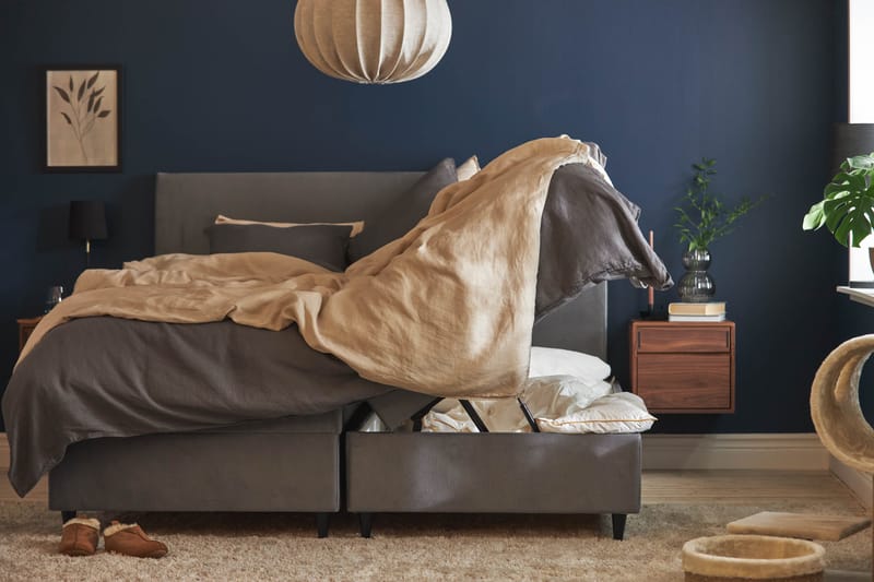Sängynpääty Chilla 180x105 cm - Harmaa - Huonekalut - Sänky - Sängyn lisävarusteet & sängynpäädyt - Sängynpääty