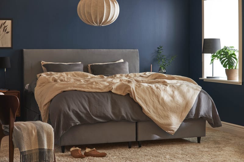 Sängynpääty Chilla 180x105 cm - Harmaa - Huonekalut - Sänky - Sängyn lisävarusteet & sängynpäädyt - Sängynpääty