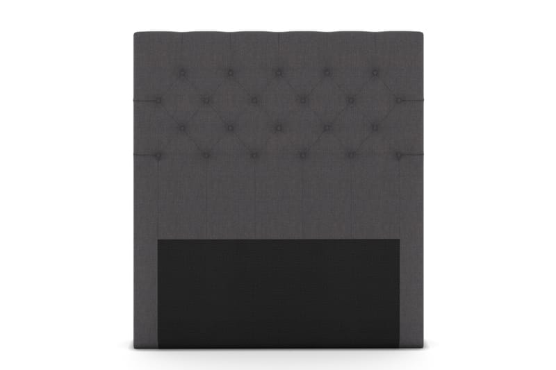 Sängynpääty Choice 120 cm Nappitoppaus - Tummanharmaa - Huonekalut - Sänky - Sängyn lisävarusteet & sängynpäädyt - Sängynpääty