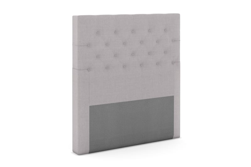 Sängynpääty Choice 120 cm Nappitoppaus - Vaaleanharmaa - Huonekalut - Sänky - Sängyn lisävarusteet & sängynpäädyt - Sängynpääty