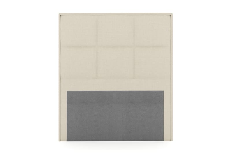 Sängynpääty Choice 120 cm Ruudullinen, Beige
