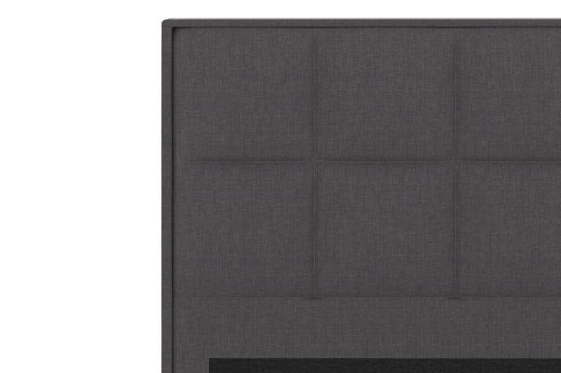 Sängynpääty Choice 120 cm Ruudullinen - Tummanharmaa - Huonekalut - Sänky - Sängyn lisävarusteet & sängynpäädyt - Sängynpääty