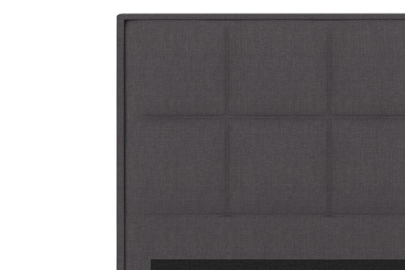 Sängynpääty Choice 120 cm Ruudullinen - Tummanharmaa - Huonekalut - Sänky - Sängyn lisävarusteet & sängynpäädyt - Sängynpääty