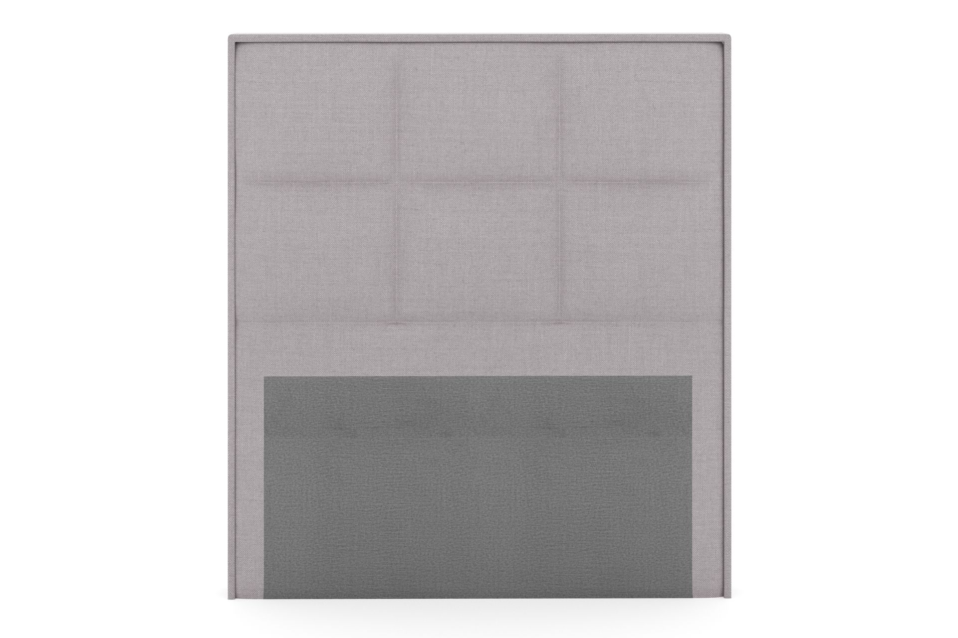 Sängynpääty Choice 120 cm Ruudullinen - Vaaleanharmaa - Huonekalut - Sänky - Sängyn lisävarusteet & sängynpäädyt - Sängynpääty