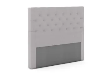Sängynpääty Choice 140 cm Nappitoppaus - Vaaleanharmaa - Huonekalut - Sänky - Sängyn lisävarusteet & sängynpäädyt - Sängynpääty