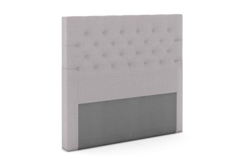 Sängynpääty Choice 140 cm Nappitoppaus - Vaaleanharmaa - Huonekalut - Sänky - Sängyn lisävarusteet & sängynpäädyt - Sängynpääty