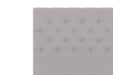 Sängynpääty Choice 140 cm Nappitoppaus - Vaaleanharmaa - Huonekalut - Sänky - Sängyn lisävarusteet & sängynpäädyt - Sängynpääty